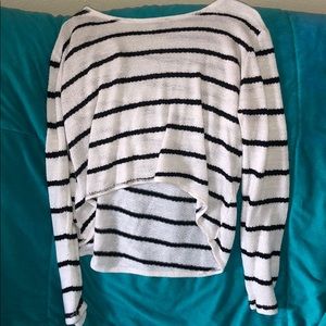 XL striped sweater